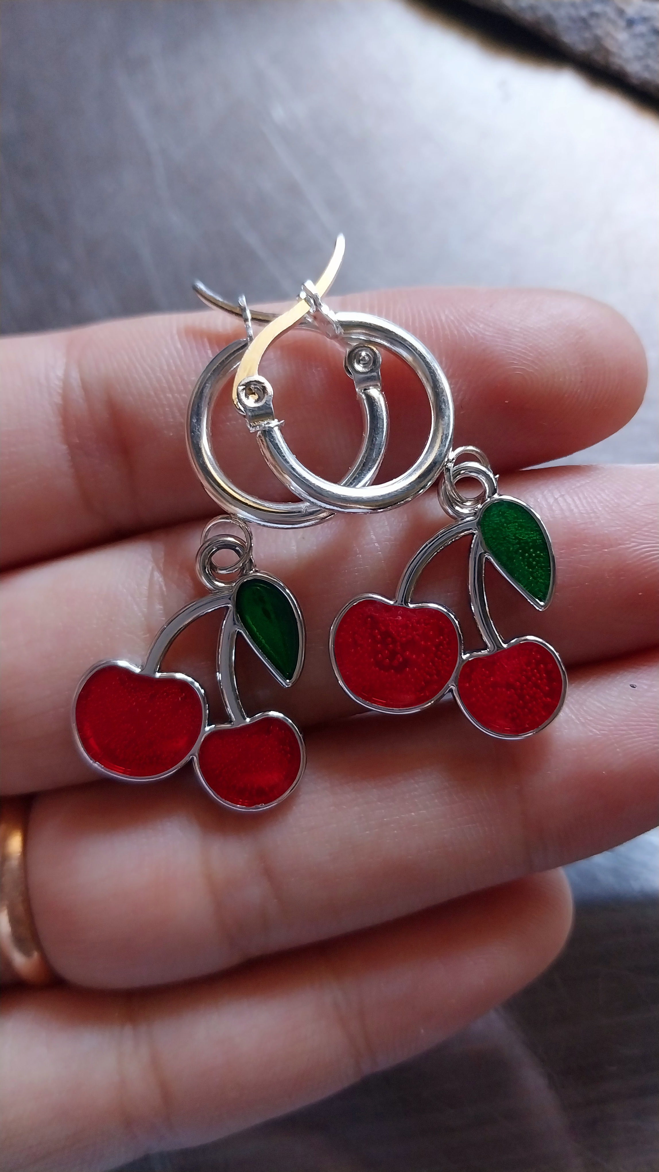 Combo x5 aros de cereza 