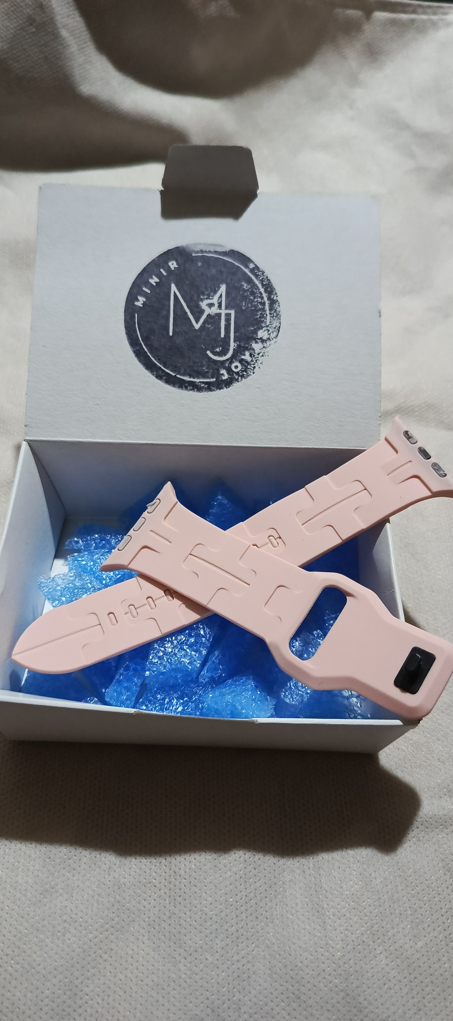 Malla de reloj rosa
