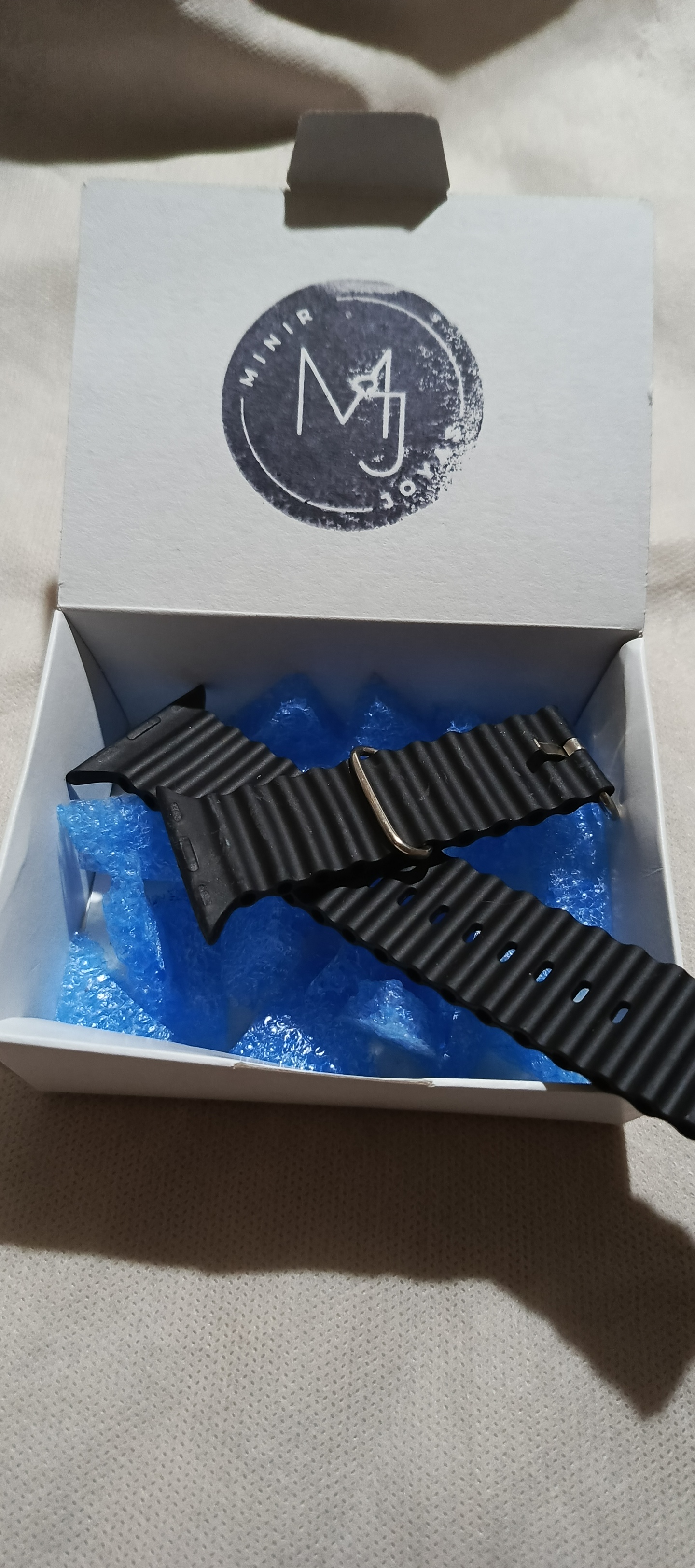 Malla de reloj negra
